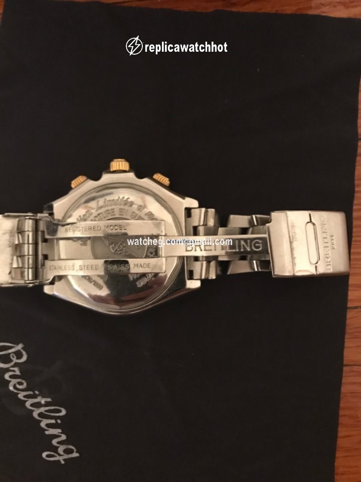Breitling Crosswind Special Mens watch Unisex Automatic Gold Steel B44356 3