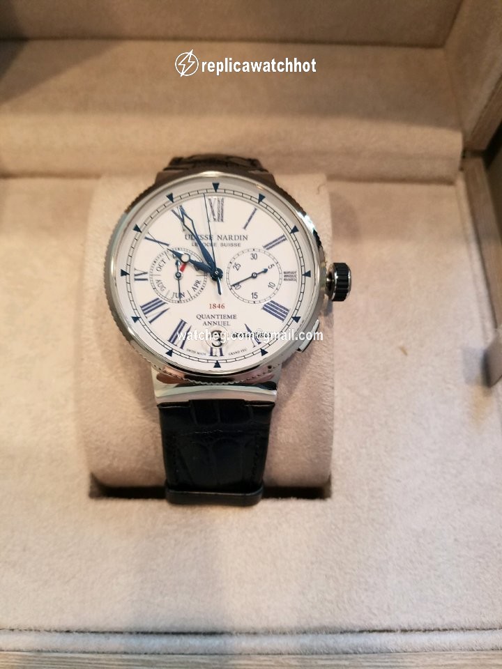 Ulysse Nardin Marine Chronograph Mens watch Unisex Automatic Steel 1533-150 e0 3