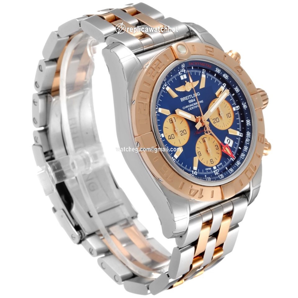 Breitling Mens watch Unisex Automatic Gold Steel CB042012 BB86 3