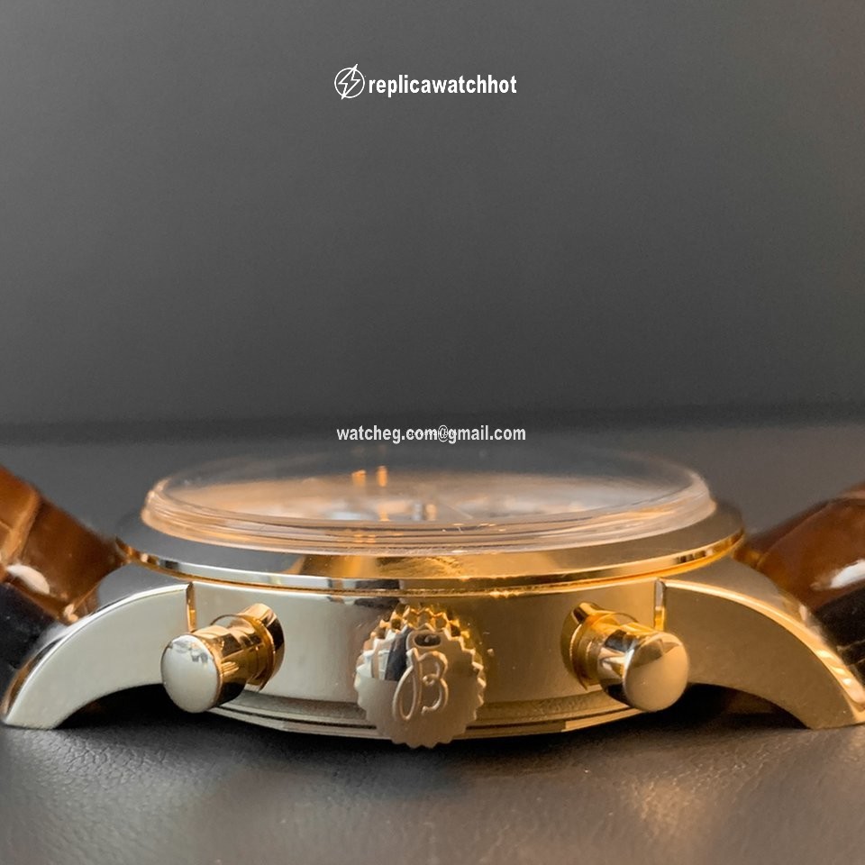 Breitling Transocean Chronograph Unitime Mens watch Unisex Automatic Rose gold RB0510U0-A733 3