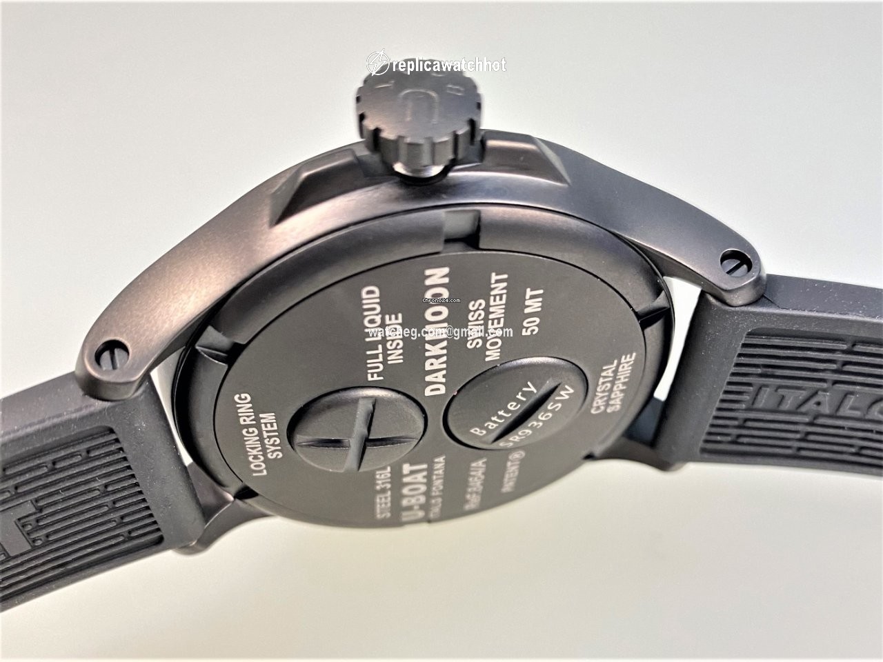 U-Boat Mens watch Unisex Quartz Steel 8464 A 3