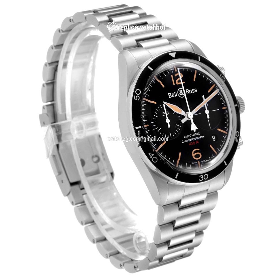 Bell & Ross BR V2 Mens watch Unisex Automatic Steel BRV294-HER-ST SST 3