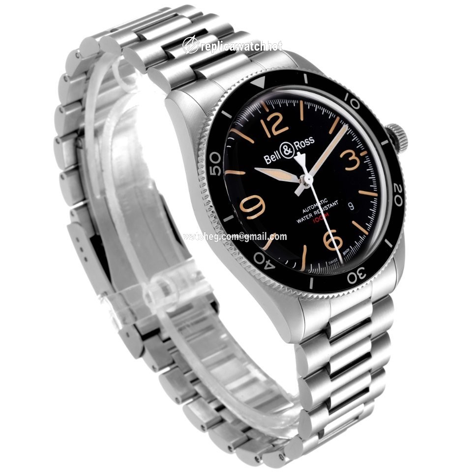 Bell & Ross BR V2 Mens watch Unisex Automatic Steel BRV292-HER-ST SST 3