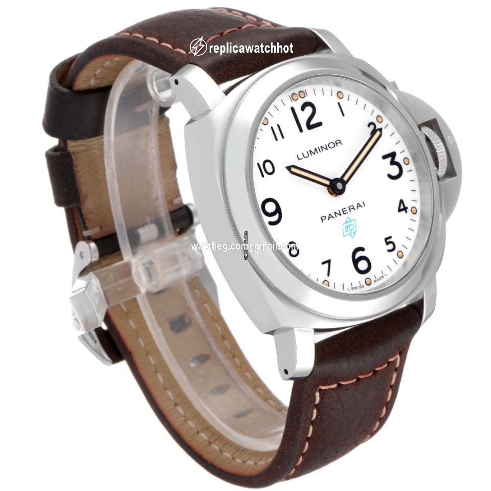 Panerai Luminor Base Logo Mens watch Unisex Manual winding Steel PAM00630 3