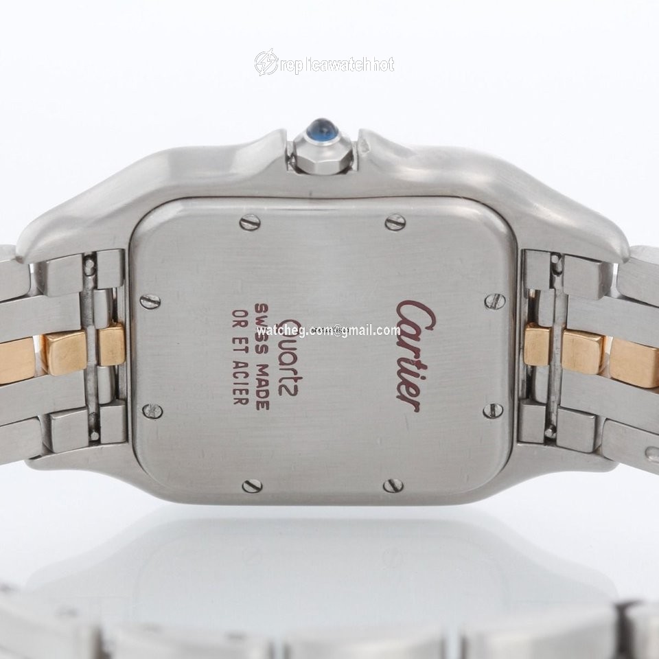 Cartier Panthere Mens watch Unisex Quartz Gold Steel W25027B5 3