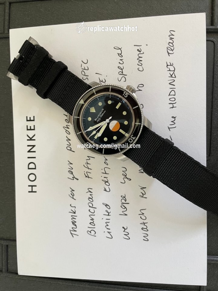 Blancpain Fifty Fathoms Mens watch Unisex Automatic Steel 5008 11B30 NABA 3