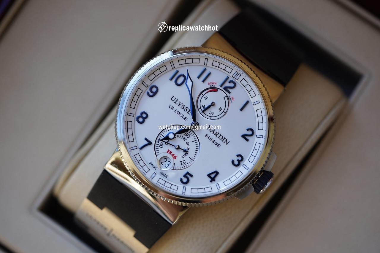 Ulysse Nardin Marine Chronometer Manufacture Mens watch Unisex Automatic Steel 1183-126-3 60 3