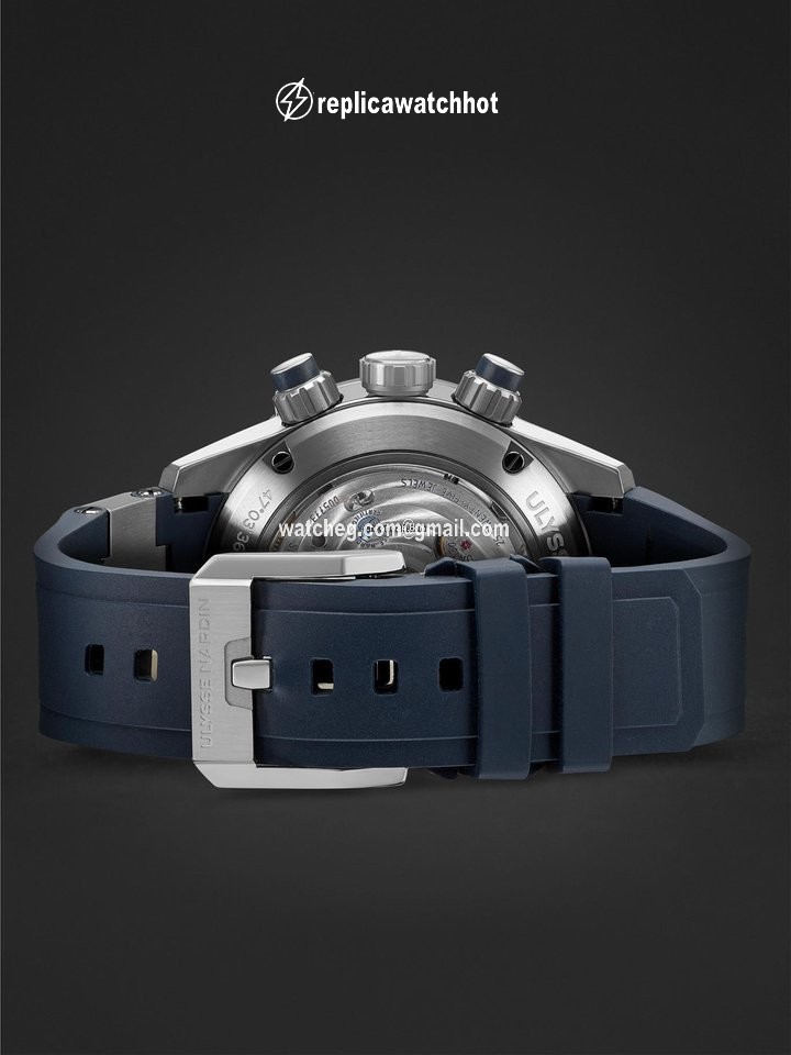 Ulysse Nardin Diver Chronograph Mens watch Unisex Automatic Titanium 1503-170-3 93 3