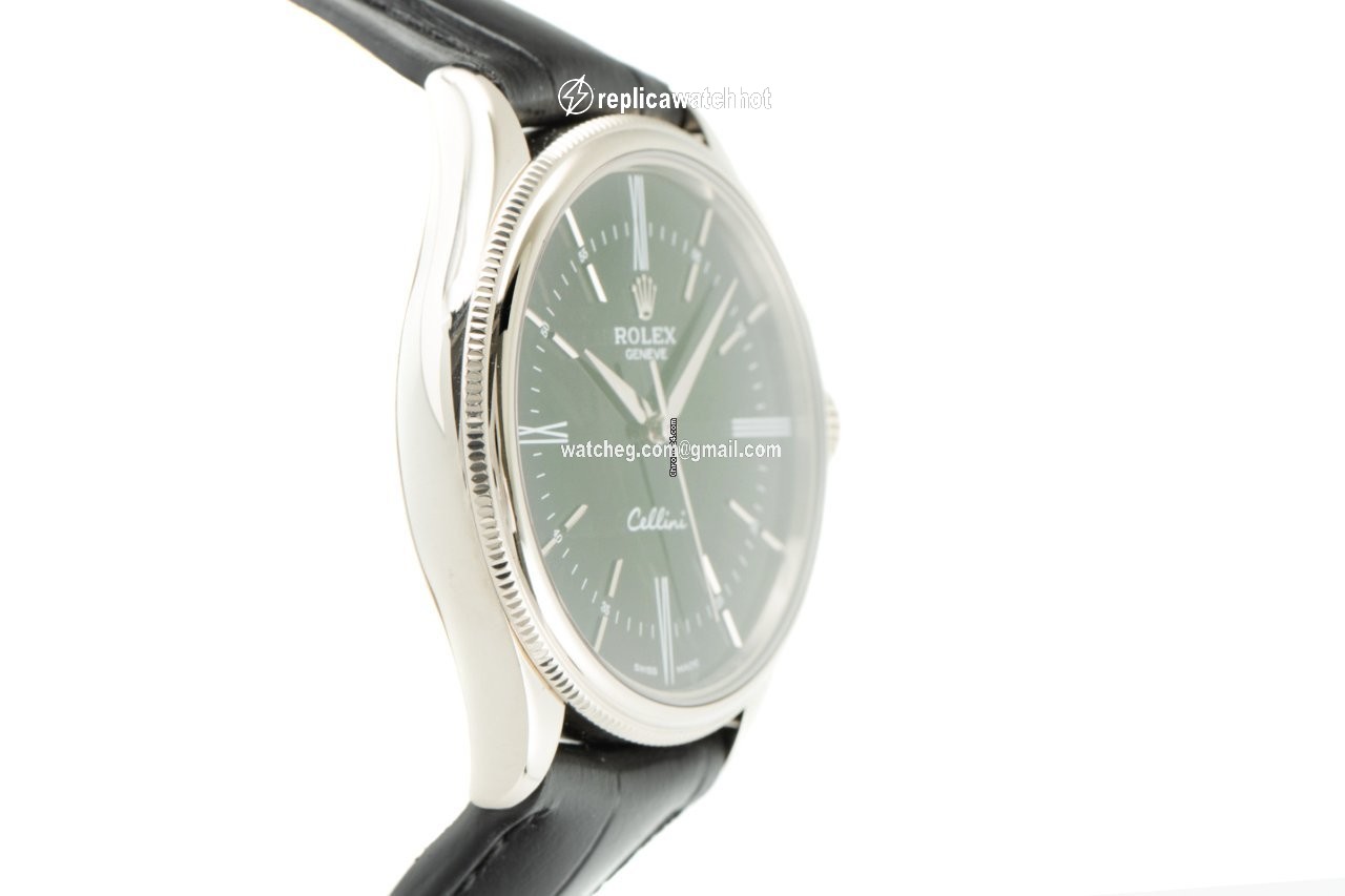 Rolex Cellini Time Mens watch Unisex White gold Automatic 50509 3