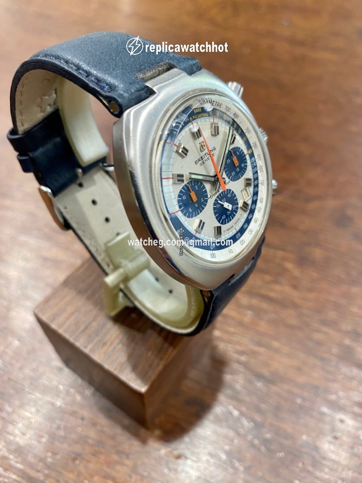 Breitling Transocean Chronograph Mens watch Unisex Manual winding Steel 7102 3