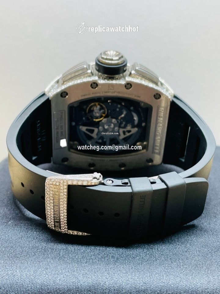 Richard Mille RM 011 Mens watch Unisex Automatic White gold RM-011-FM 3