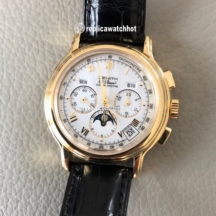 Zenith El Primero Mens watch Unisex Automatic Yellow gold 30.0240.410 3