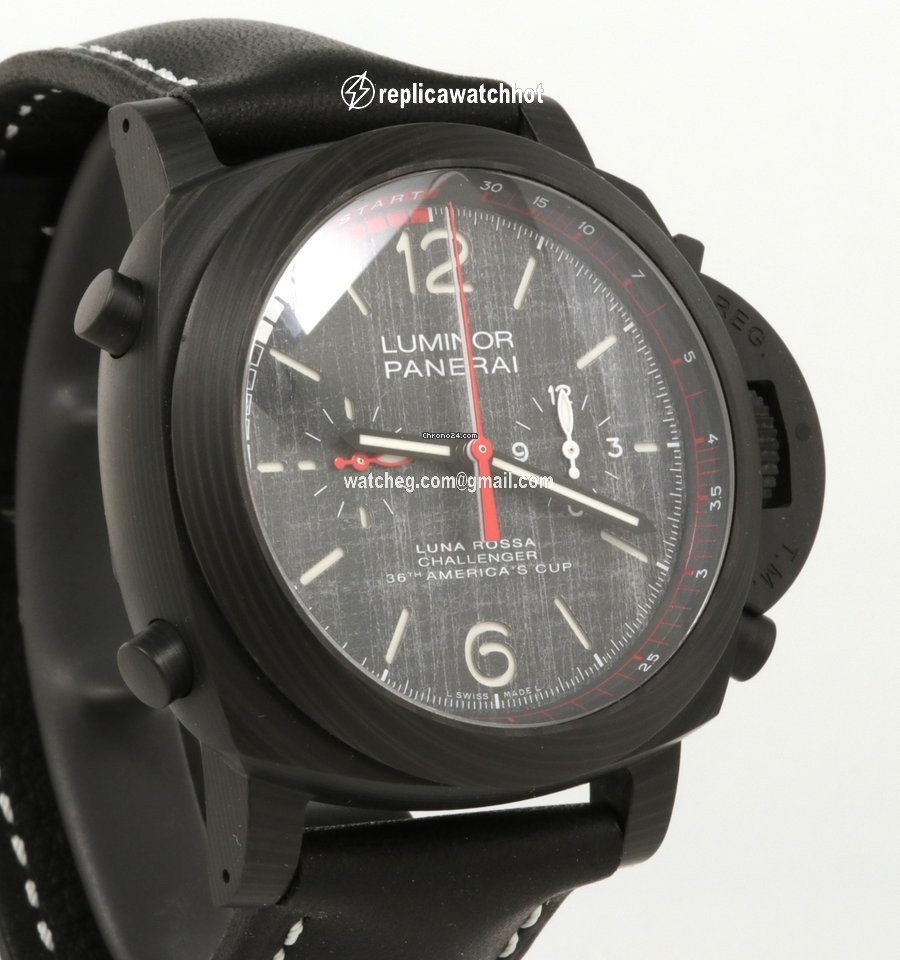 Panerai Mens watch Unisex Automatic Carbon PAM 01038 3