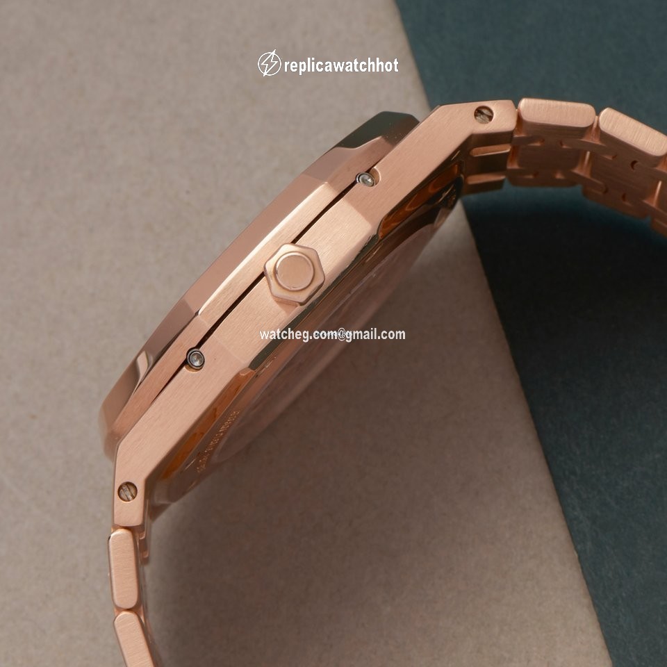 Audemars Piguet Royal Oak Perpetual Calendar Mens watch Unisex Automatic Rose gold 25810OR.OO.0944OR.01 3