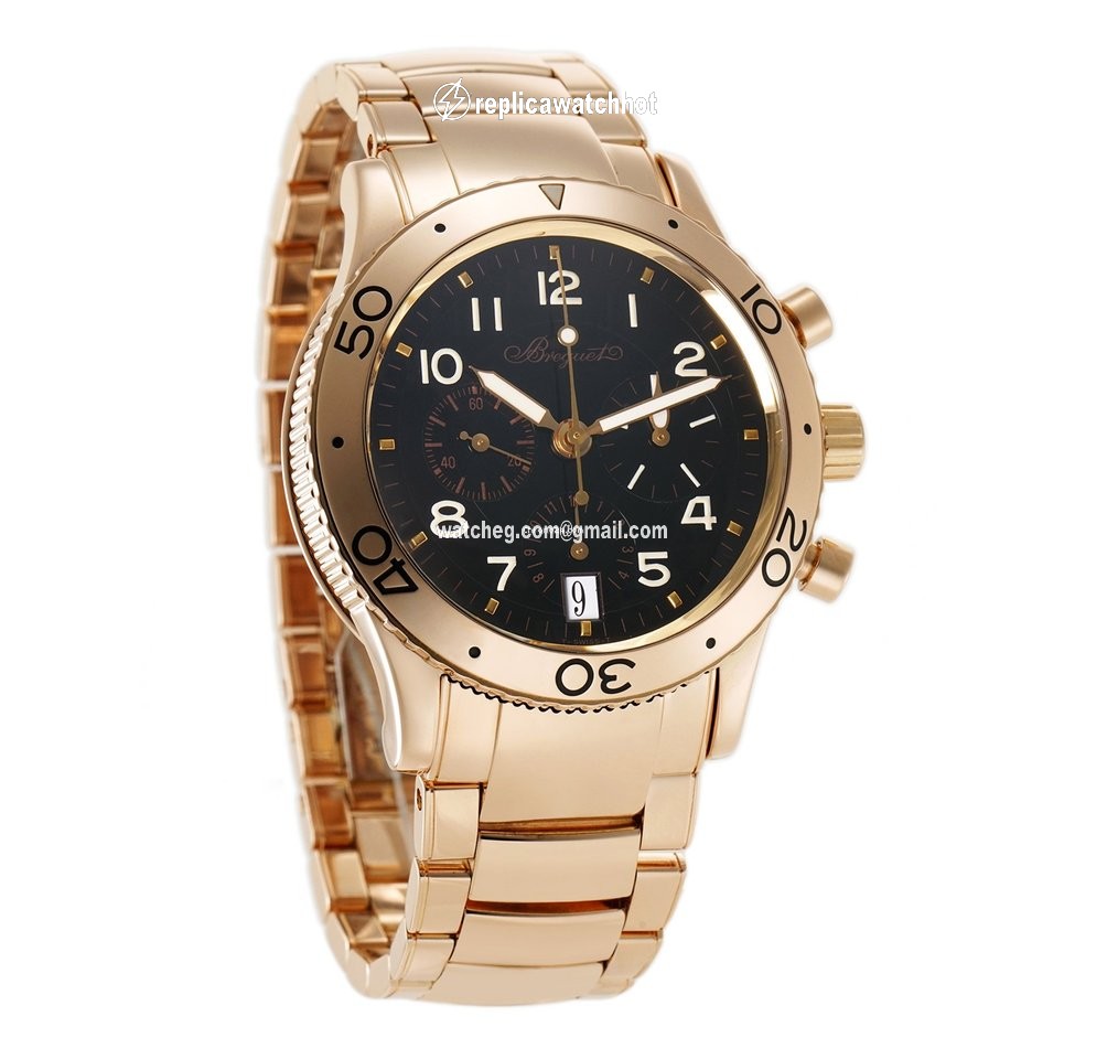 Breguet Type XX - XXI - XXII Automatic Rose gold 3820BR F2 RW9 3