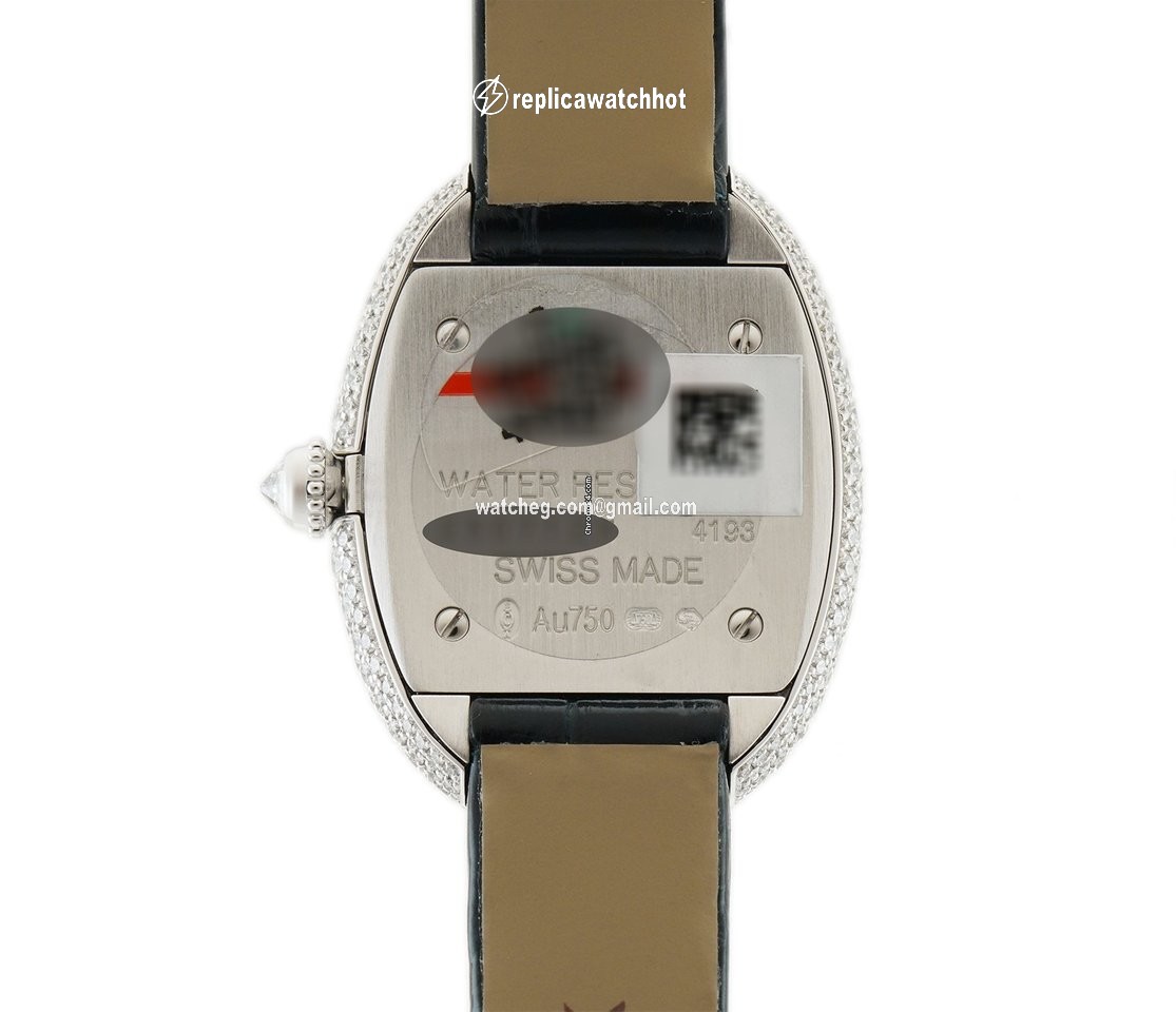 Cartier Baignoire Quartz White gold WJBA0015 3