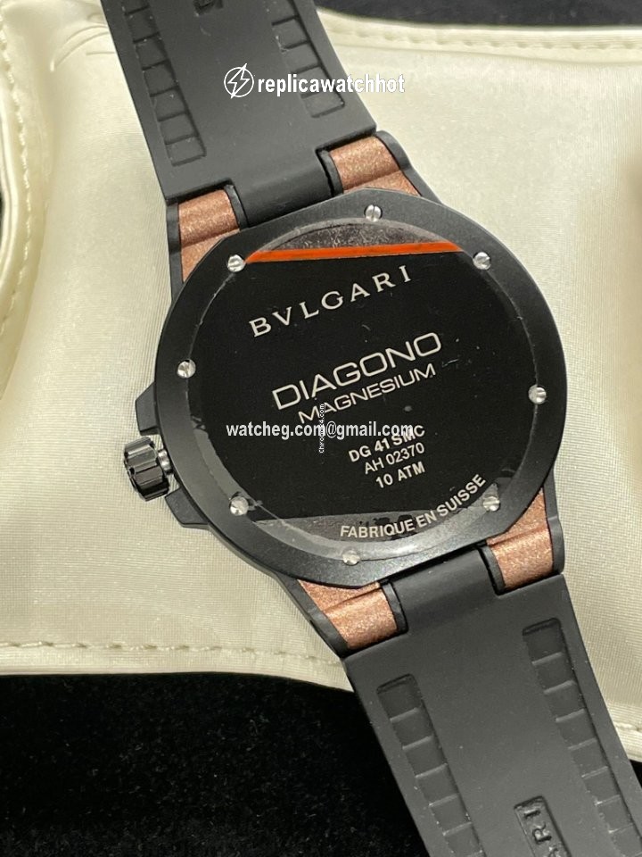 Bulgari Diagono Mens watch Unisex Automatic Ceramic 102306 DG41C11SMCVD 3