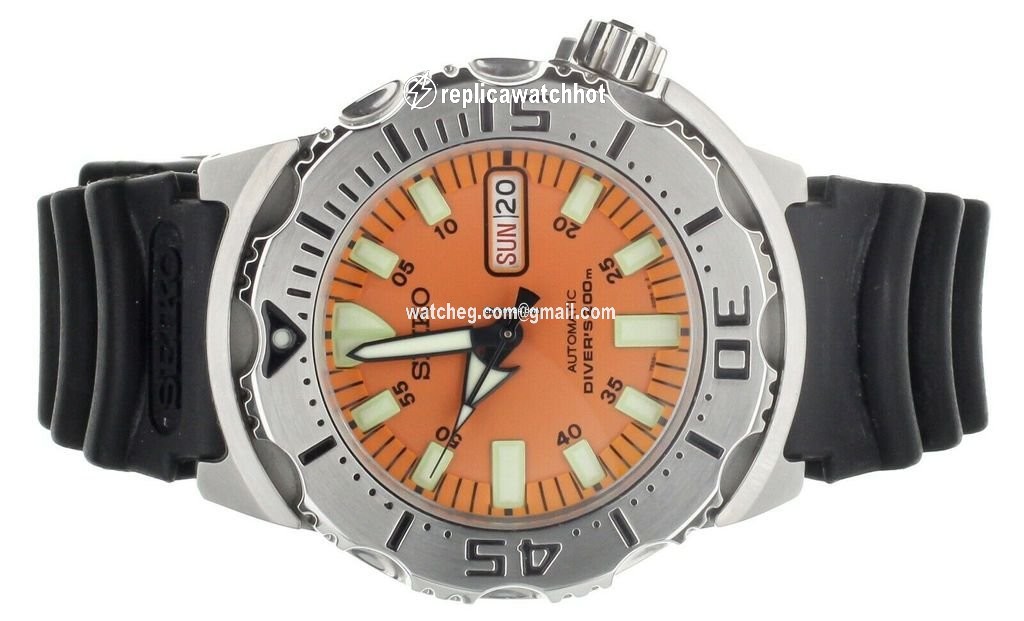 Seiko Monster Mens watch Unisex Automatic Steel SKX781 3