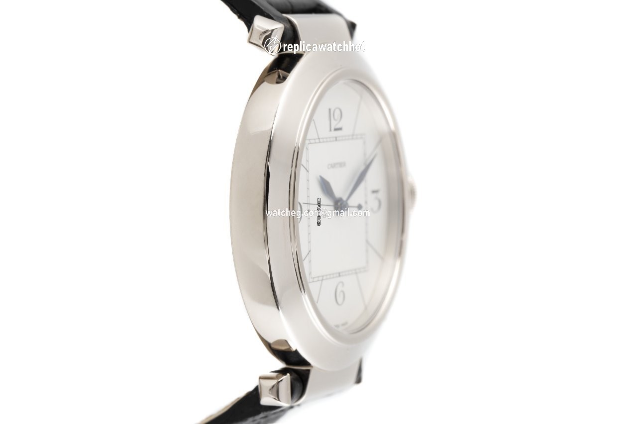 Cartier Pasha Mens watch Unisex Automatic White gold 2727 3