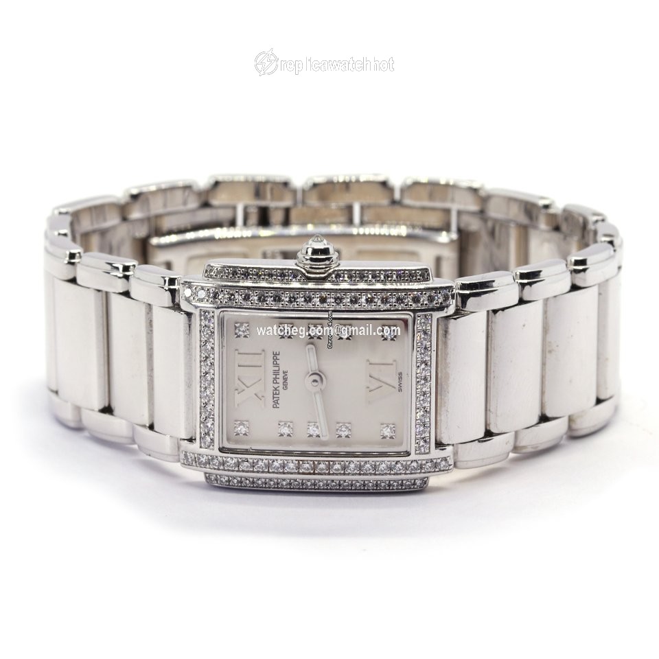 Patek Philippe Twenty~4 Womens watch Quartz White gold 4908 3