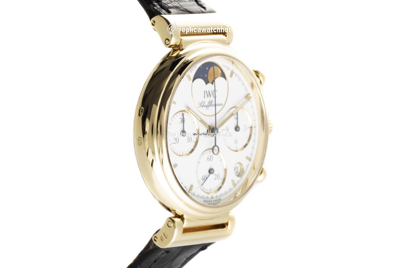 IWC Da Vinci Chronograph Womens watch Quartz Yellow gold 3735 3