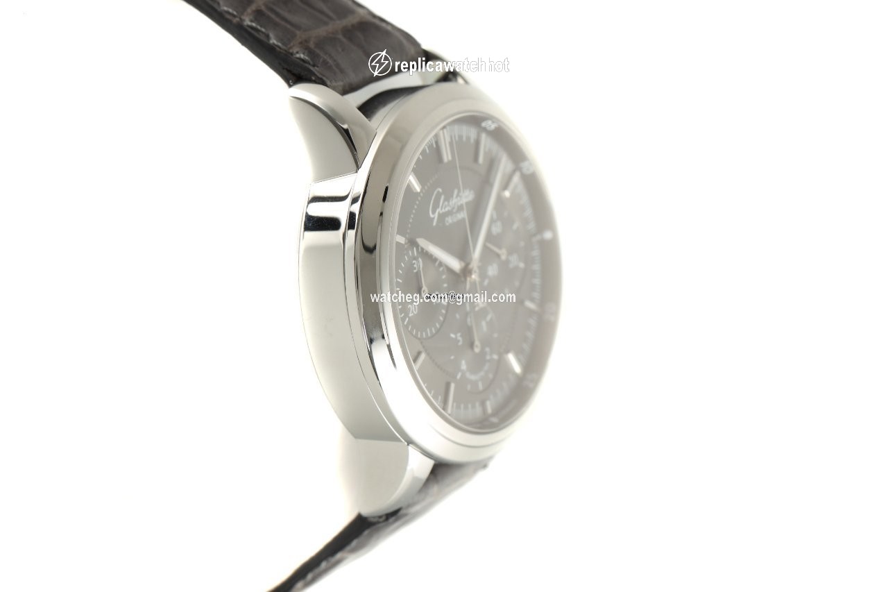 Glashtte Original Senator Chronograph Mens watch Unisex Automatic Steel 39-31-34-42-04 3
