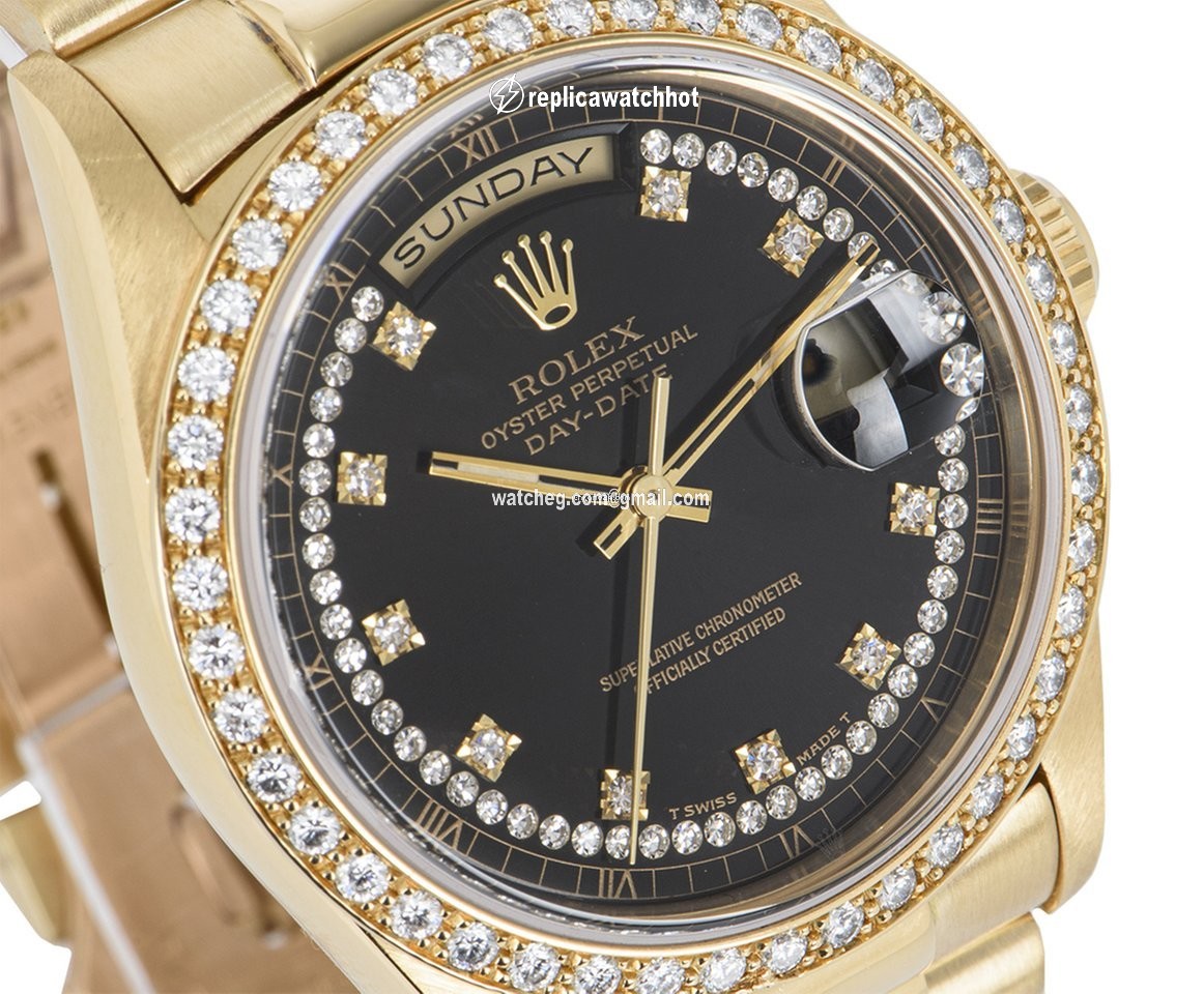 Rolex Day-Date 36 Mens watch Unisex Yellow gold Automatic 18348 3