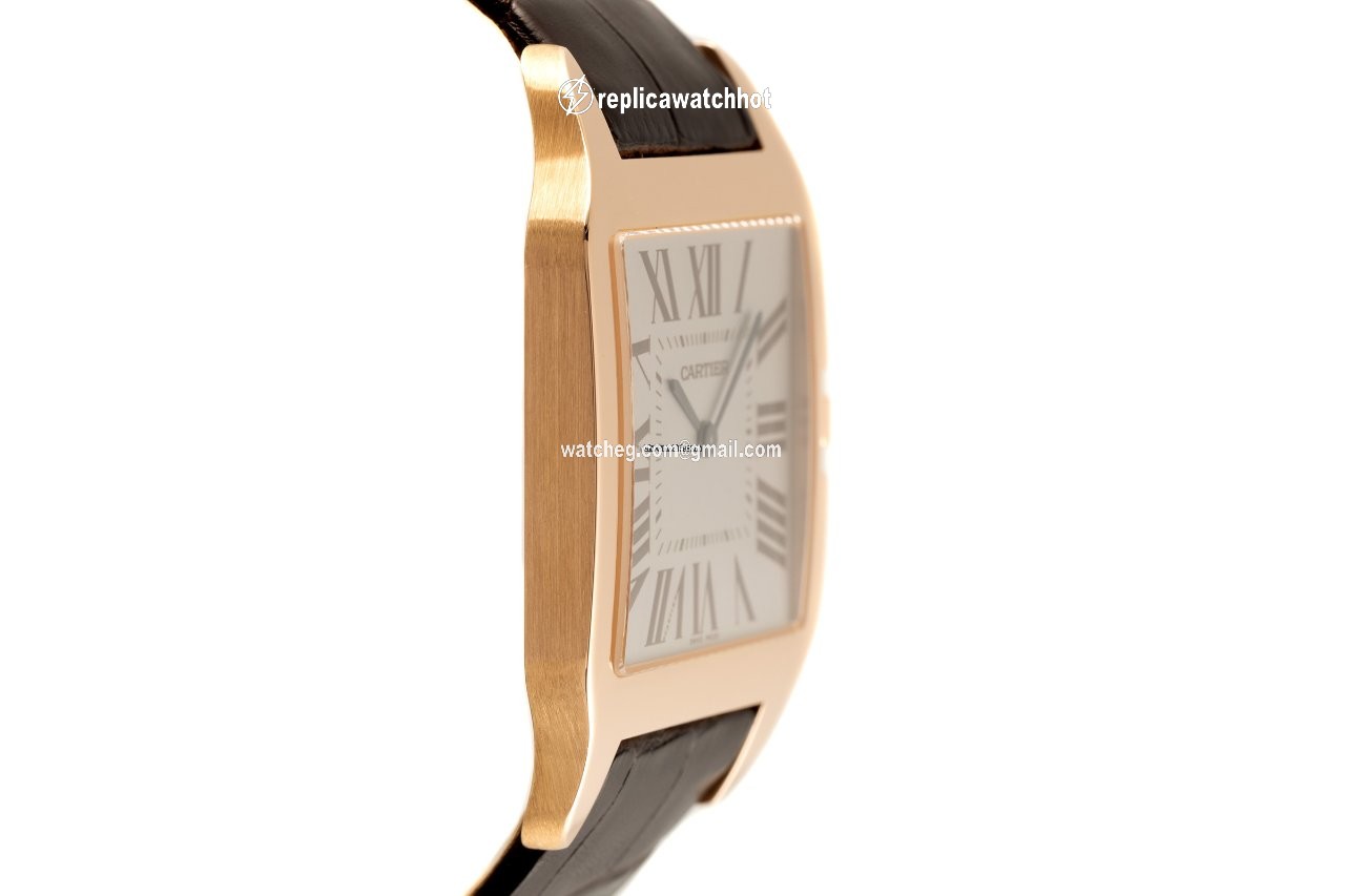 Cartier Santos Dumont Mens watch Unisex Manual winding Red gold W2006951 3
