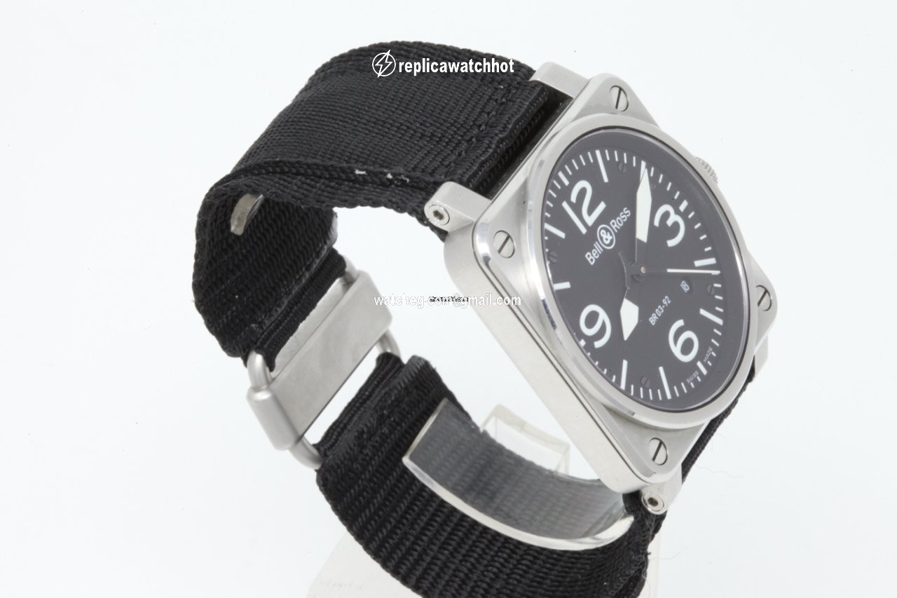 Bell & Ross BR 03-92 Steel Mens watch Unisex Automatic Steel BR0392-BLC-ST 3