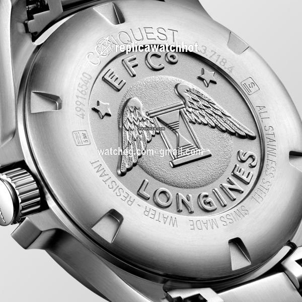 Longines Conquest Quartz Steel L3.718.4.96.6 3