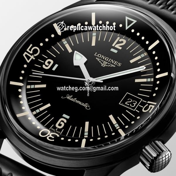 Longines Legend Diver Mens watch Unisex Automatic L3.774.2.50.9 3