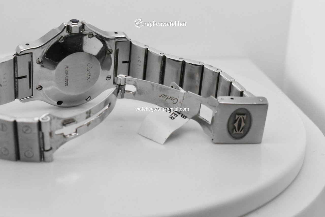 Cartier Santos Mens watch Unisex Automatic Steel 2965 3