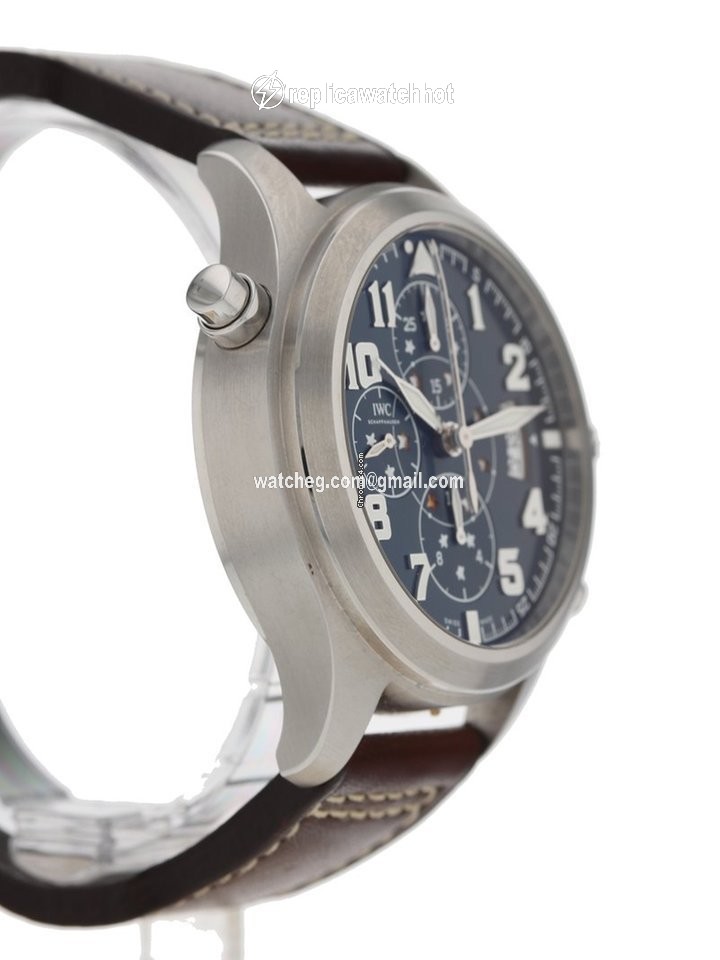 IWC Pilot Double Chronograph Steel IW371807 3