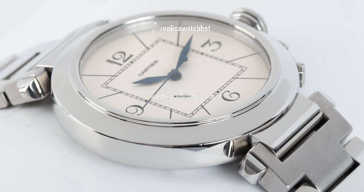 Cartier Pasha Mens watch Unisex Automatic Steel W31072M7 3