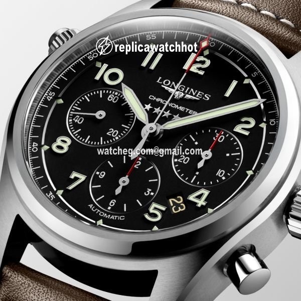 Longines Spirit Mens watch Unisex Automatic Steel L3.820.4.53.0 3