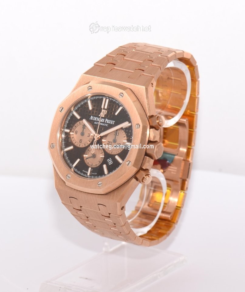 Audemars Piguet Royal Oak Chronograph Mens watch Unisex Automatic Rose gold 263310R-00-12200R2 3