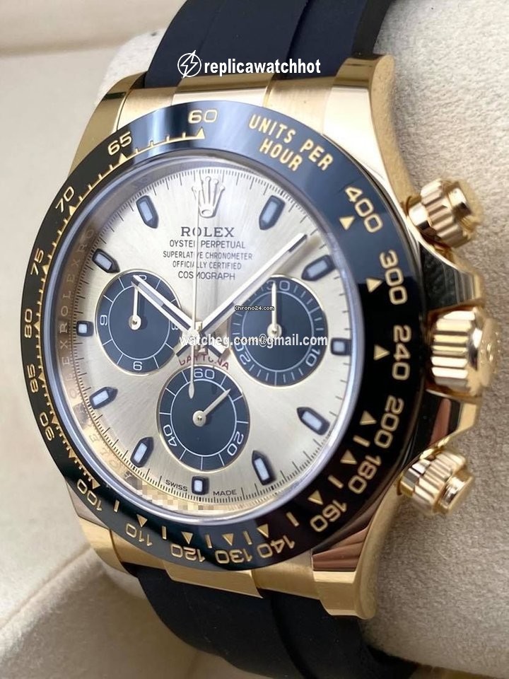 Rolex Daytona Mens watch Unisex Yellow gold Automatic 116518LN-0040 3