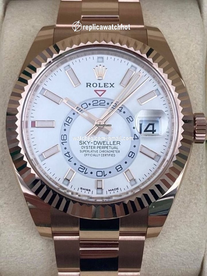 Rolex Sky-Dweller Mens watch Unisex Rose gold Automatic 326935-0005 3