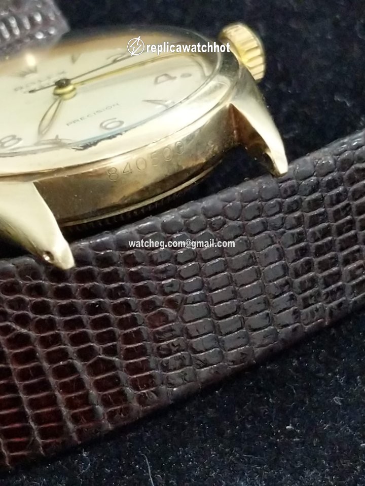 Rolex Oyster Precision Mens watch Unisex Yellow gold Manual winding 6022 3