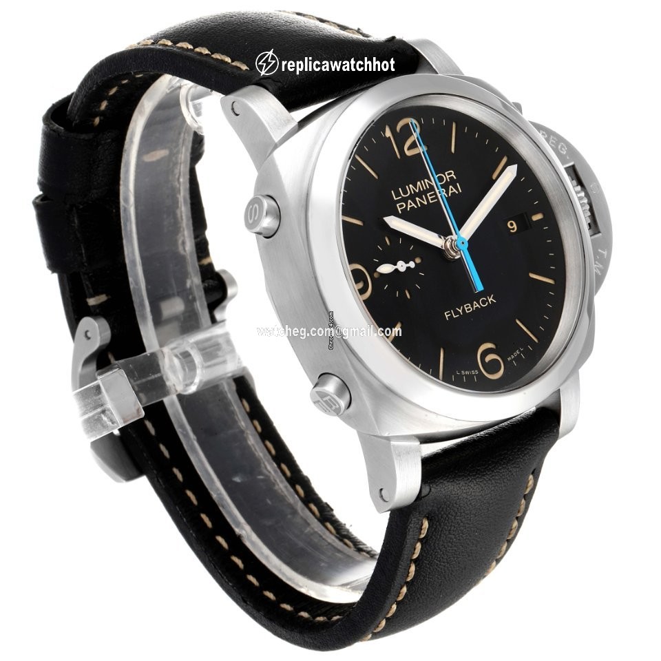 Panerai Luminor 1950 3 Days Chrono Flyback Mens watch Unisex Automatic Steel PAM00524 3