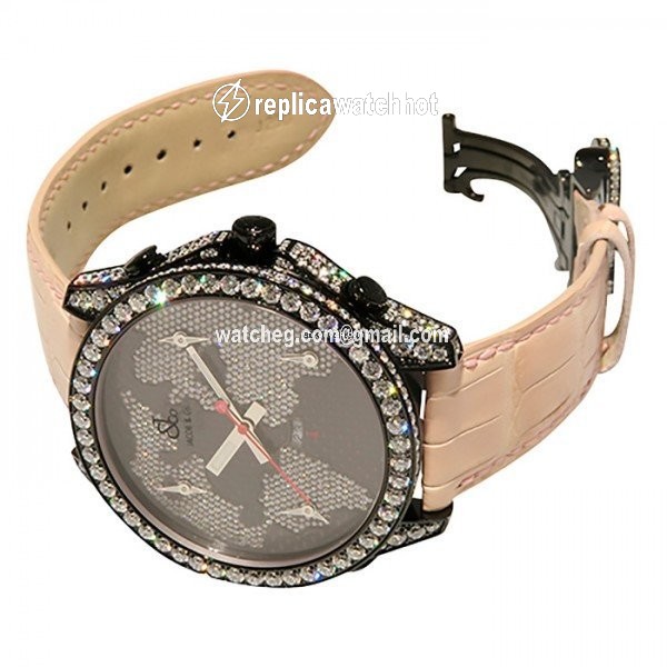 Jacob & Co. Five Time Zone Quartz Steel JC-47SCFDCB 3