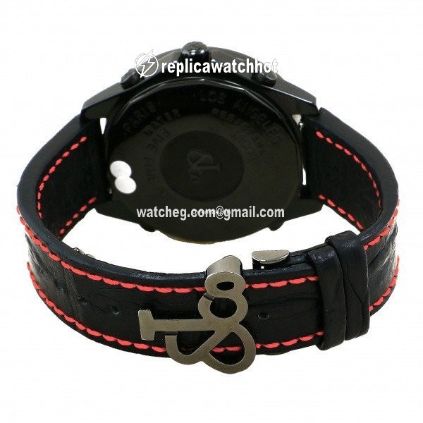 Jacob & Co. Five Time Zone Quartz Steel JC-130D 3