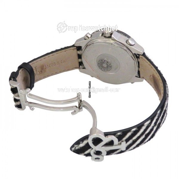 Jacob & Co. Five Time Zone Quartz Steel JC-M65D 3
