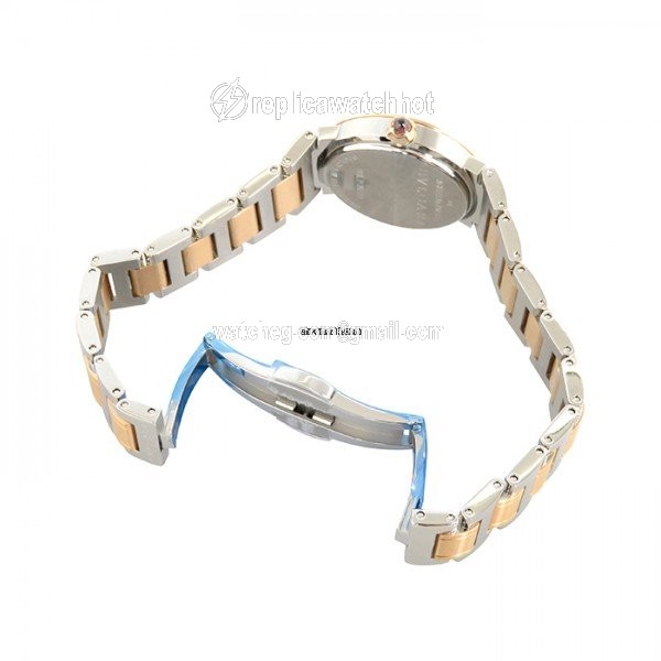 Bulgari Bulgari Quartz Gold Steel BBL26WSPG 12 3