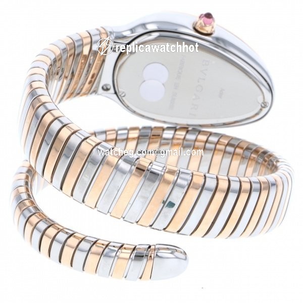 Bulgari Serpenti Quartz Gold Steel SP35C3SPGD.1T 3