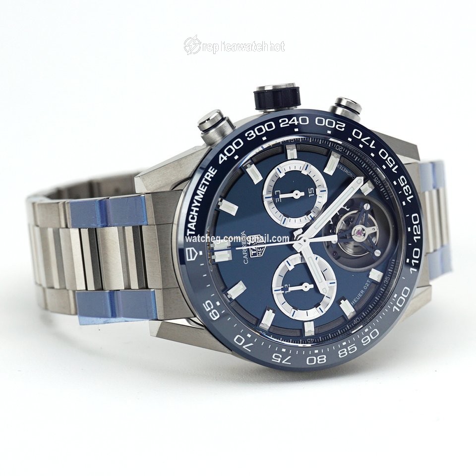 TAG Heuer Carrera Heuer-02T Mens watch Unisex Automatic Titanium CAR5A8C.BF0707 3