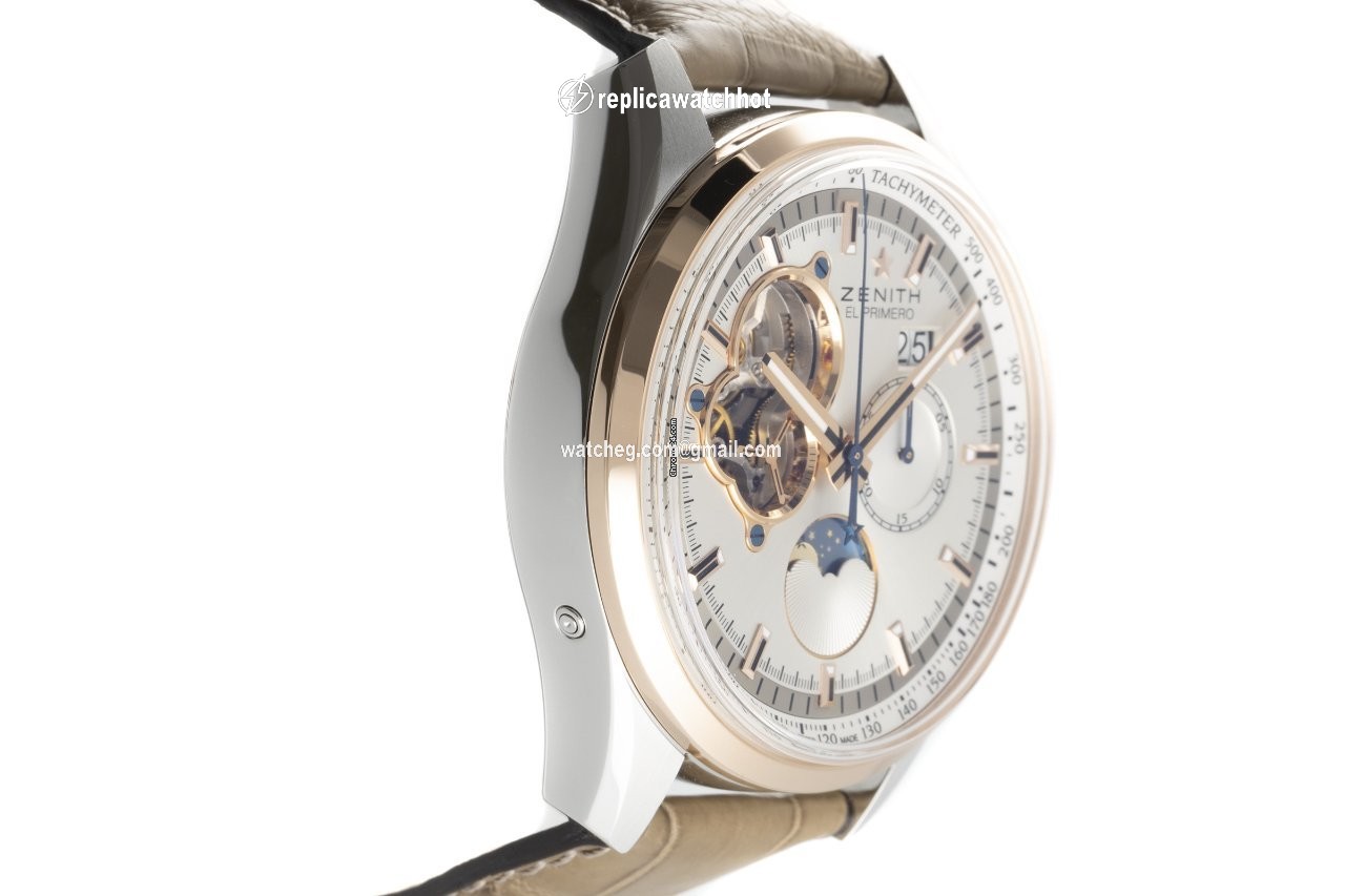 Zenith El Primero Chronomaster Mens watch Unisex Automatic Gold Steel 51.2160.4047 01.C713 3