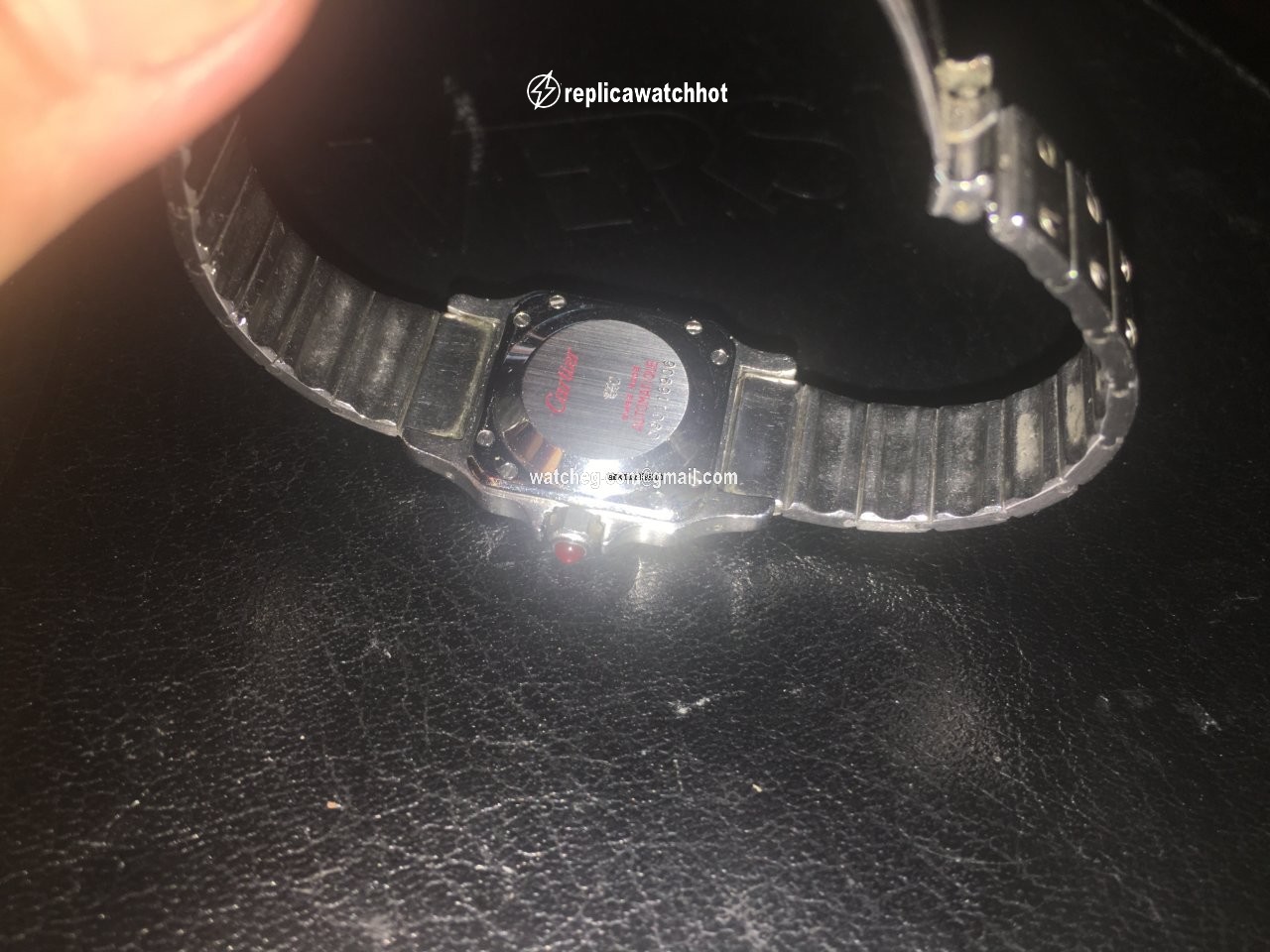 Cartier Santos Mens watch Unisex Automatic Steel 1552 3