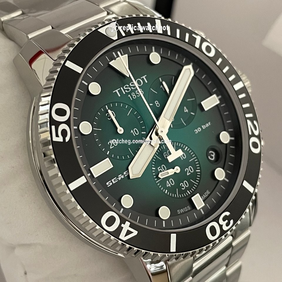 Tissot Seastar 1000 Mens watch Unisex Quartz Steel T120.417.11.091.01 3
