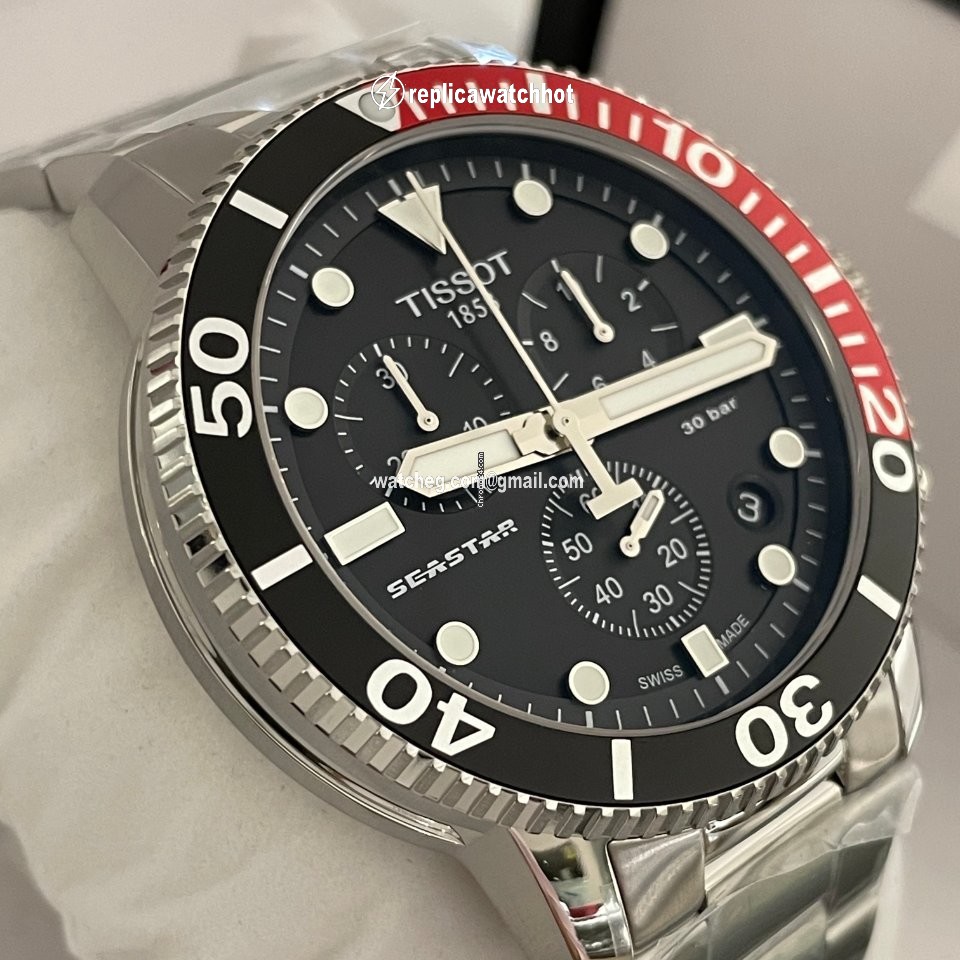 Tissot Seastar 1000 Mens watch Unisex Quartz Steel T120.417.11.051.01 3